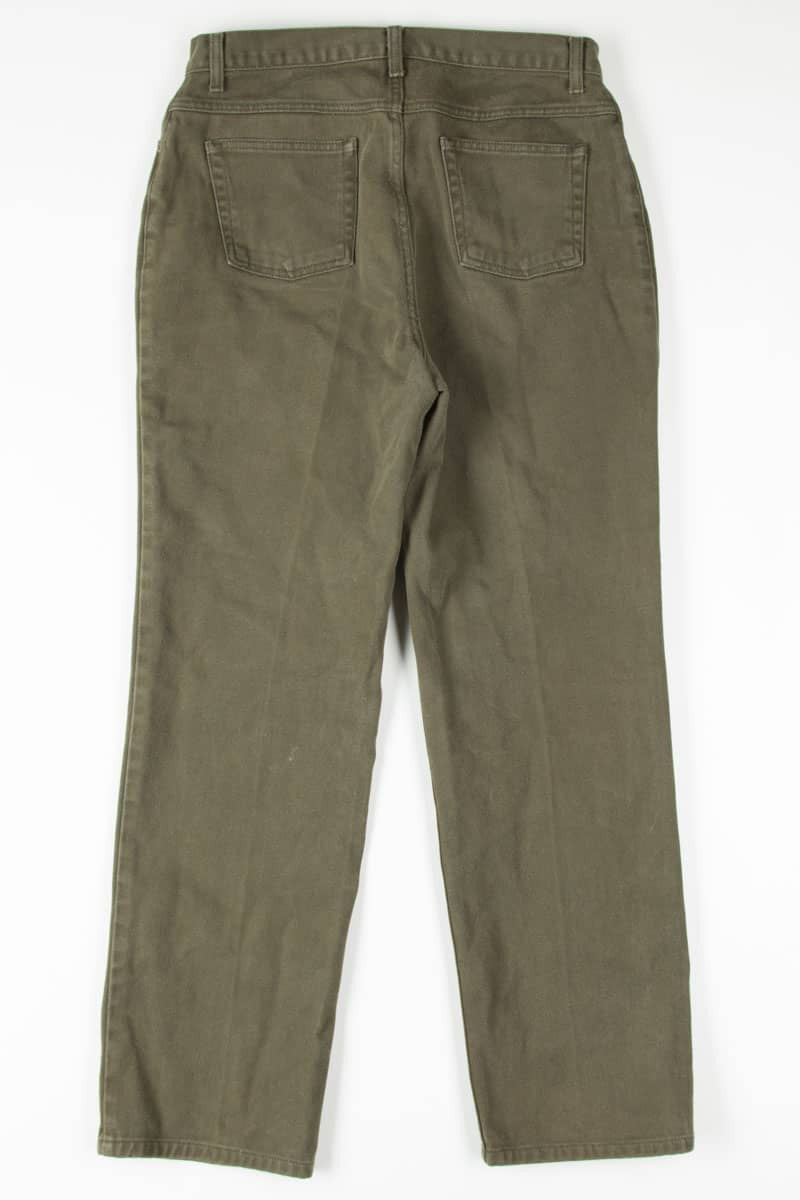 Olive Jeanology Denim Jeans 652 (sz. 12)