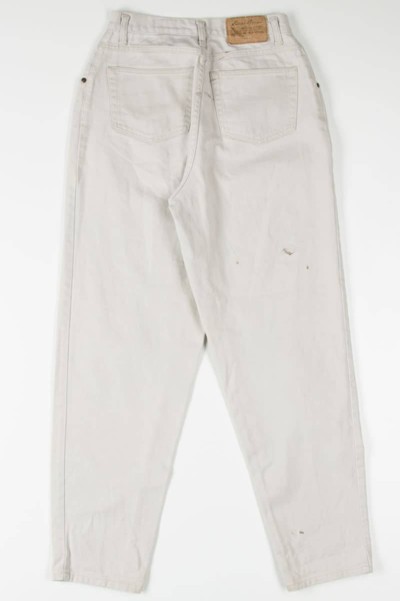 Khaki Eddie Bauer High Waisted Denim Jeans 657 (sz. 8)