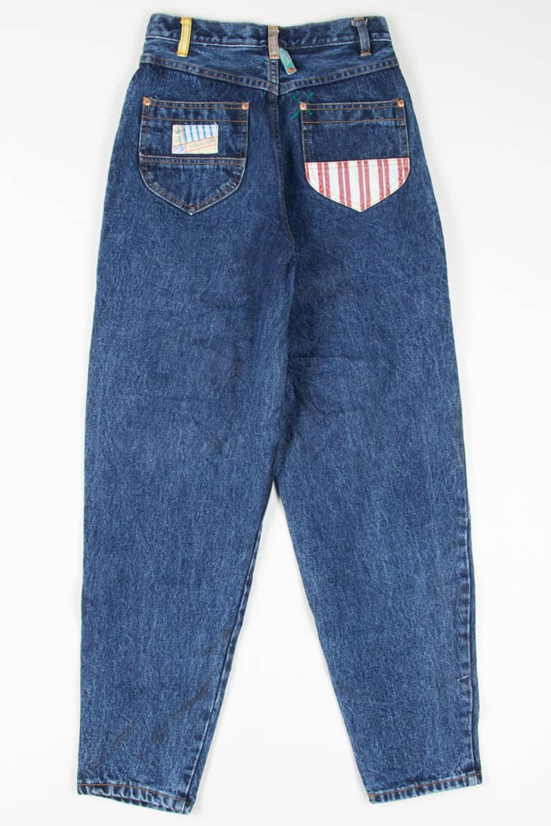 Patched Jordache Denim Jeans 679 (sz. 9/10)