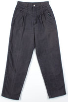 Grey Pleated Rocky Mountain Jeans