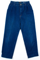 Pleated Props Blue Jeans (sz. 12)