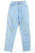 Fleur de Lis Blue Jeans (sz.5/6)