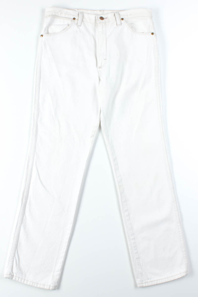 White Wrangler Jeans (sz. 34x32)