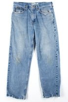 Distressed Lee Blue Jeans (sz.36x32)