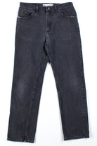Black Regular Fit Lee Jeans (sz. 33x32)