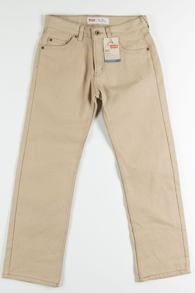 Levis Tan Denim Jeans (sz. 14 Reg/ W27 L 27)
