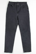 Black High Waisted Mom Jeans (sz. 12M)