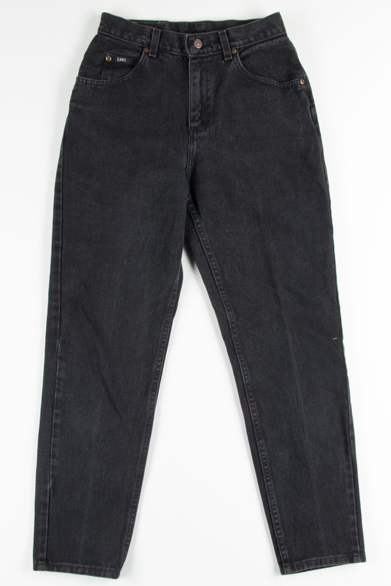 Lee Black High Waisted Mom Jeans (sz. 6P)