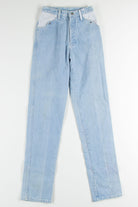 High Waisted Lace Detail Rockies Denim Jeans (sz. 5/ W27 L34)