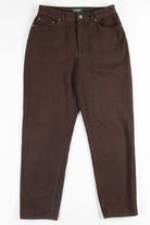Ralph Lauren Brown Denim Jeans (sz. 12)