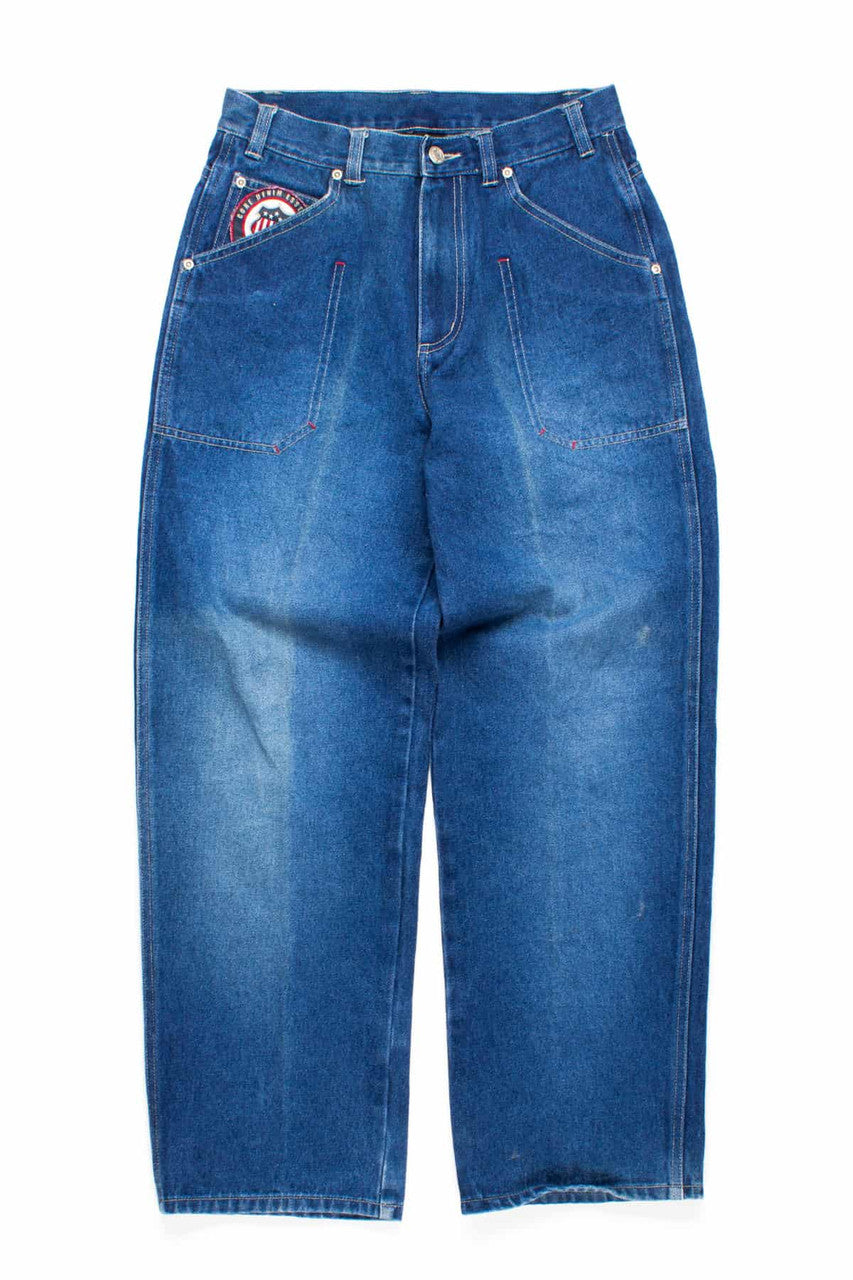 Avirex Wide Leg Faded Jeans (sz. W29 L30)