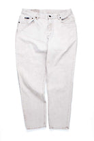 Mildly Distressed Tan High Waisted Jeans (sz. W36 L30)