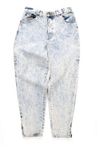 Zippered Ankle Classic Acid Wash High rise Skinny Jean (sz. Petite 12)