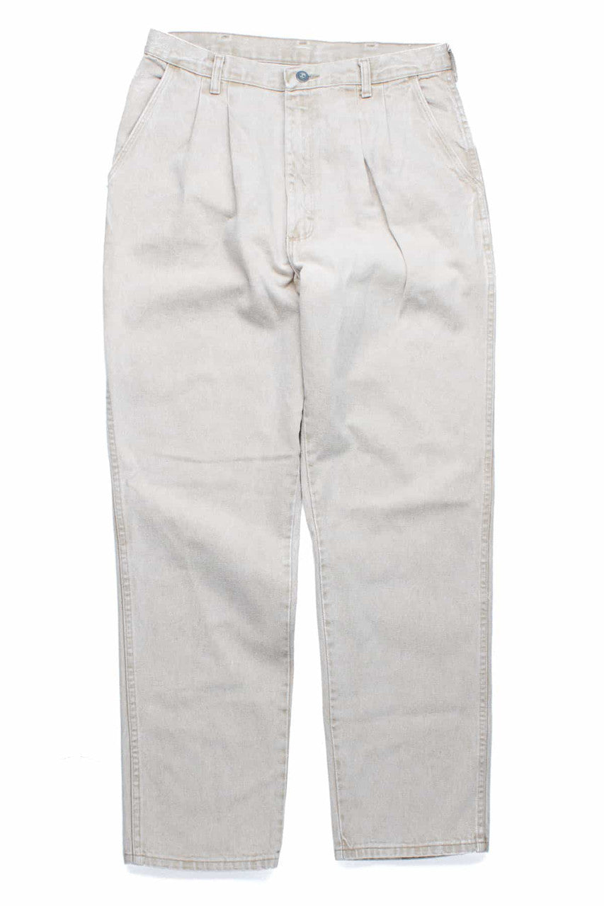 Pleated Trouser Style Wrangler Jenas (sz. W34 L32)