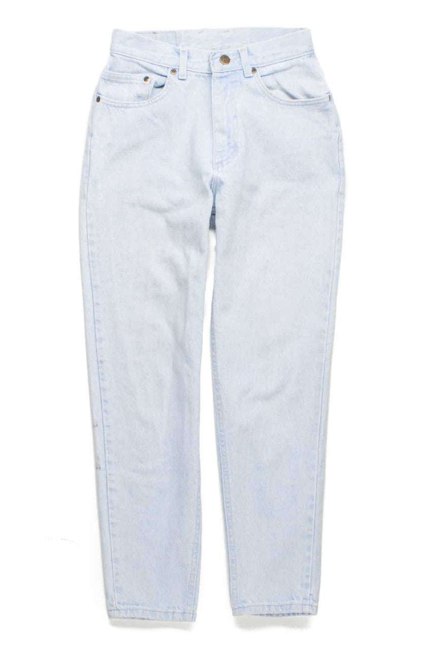 Petite Light Wash Riders High Wiast Jean (sz W26 L 27)