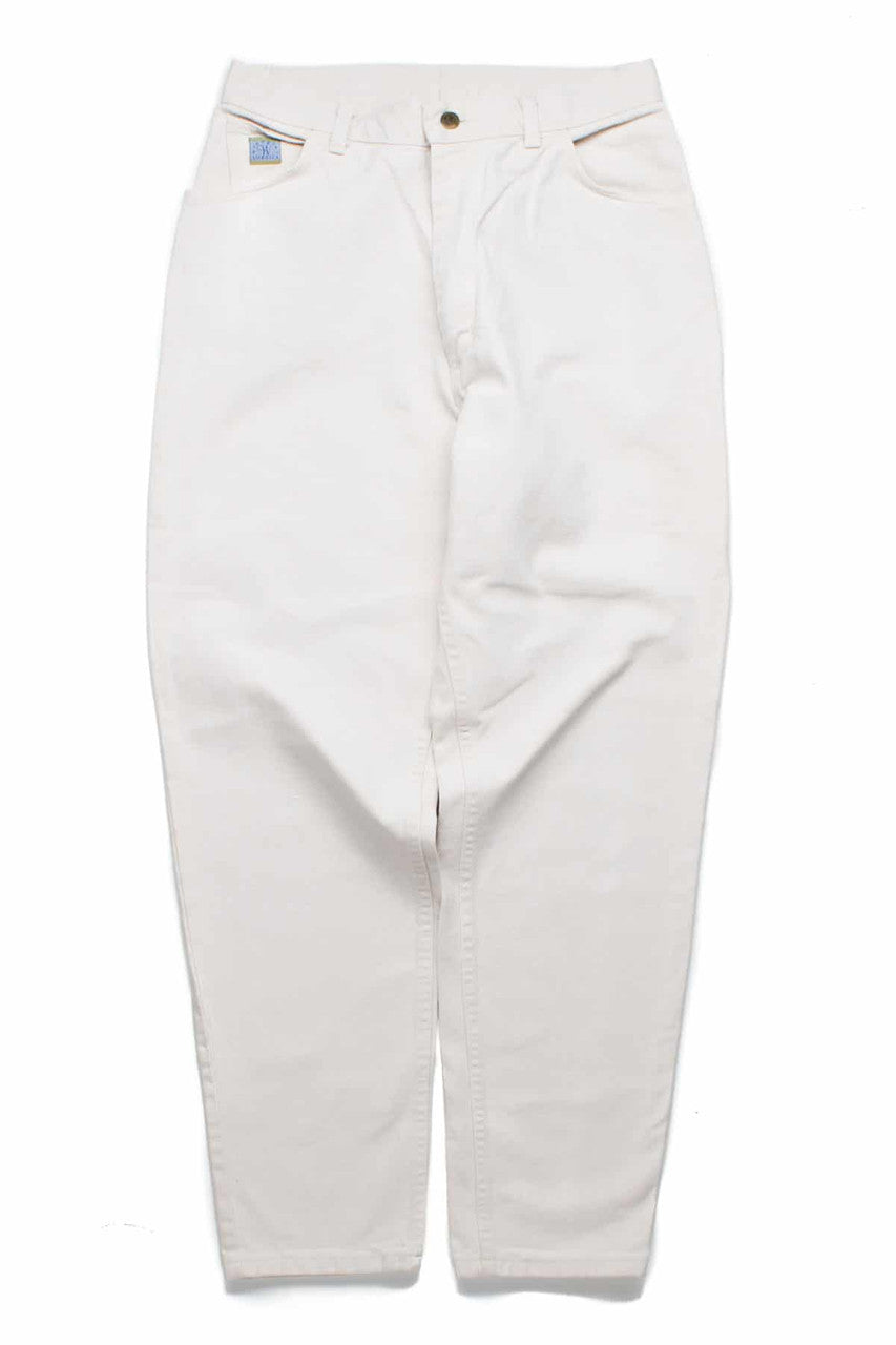 Vintage 80s Ivory Wrangler High Waist Straight Leg Jeans (sz. 32W 32L)