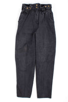 Paper Bag Waist Boutique Europa Vintage Jeans (sz. 10)