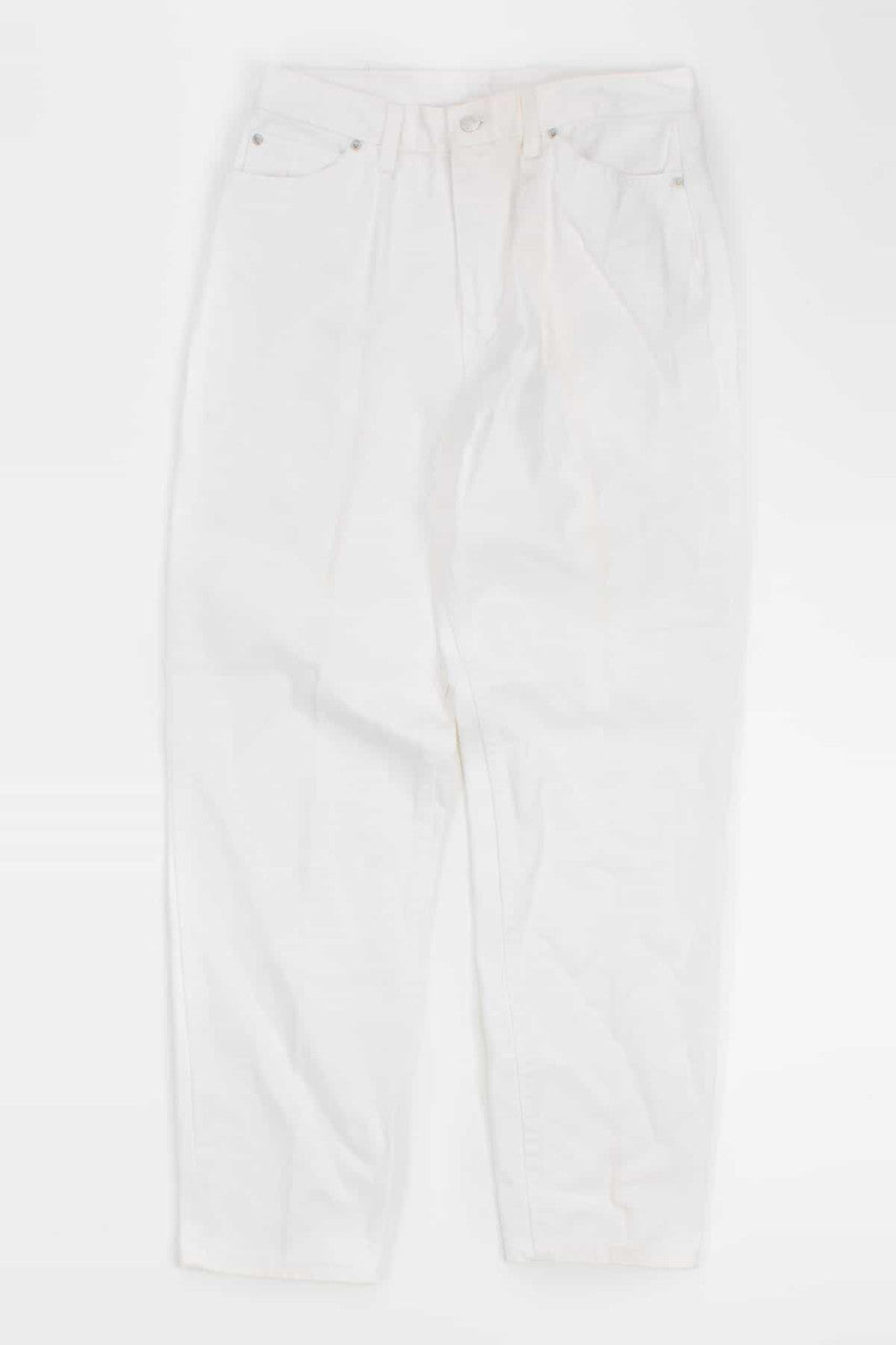 White Vintage Faded Glory Jeans