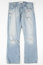 Heavy Distress Levi's 527 Denim Jeans 465 (sz. 36W 34L)