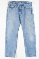 Levi's 505 Denim Jeans 481 (sz. 34W 30L)