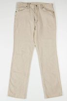 Wrangler Khaki Denim Jeans 507 (sz. 35W 34L)