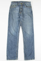 Levi's 511 Green Detail Denim Jeans 523 (sz. 30W 34L)