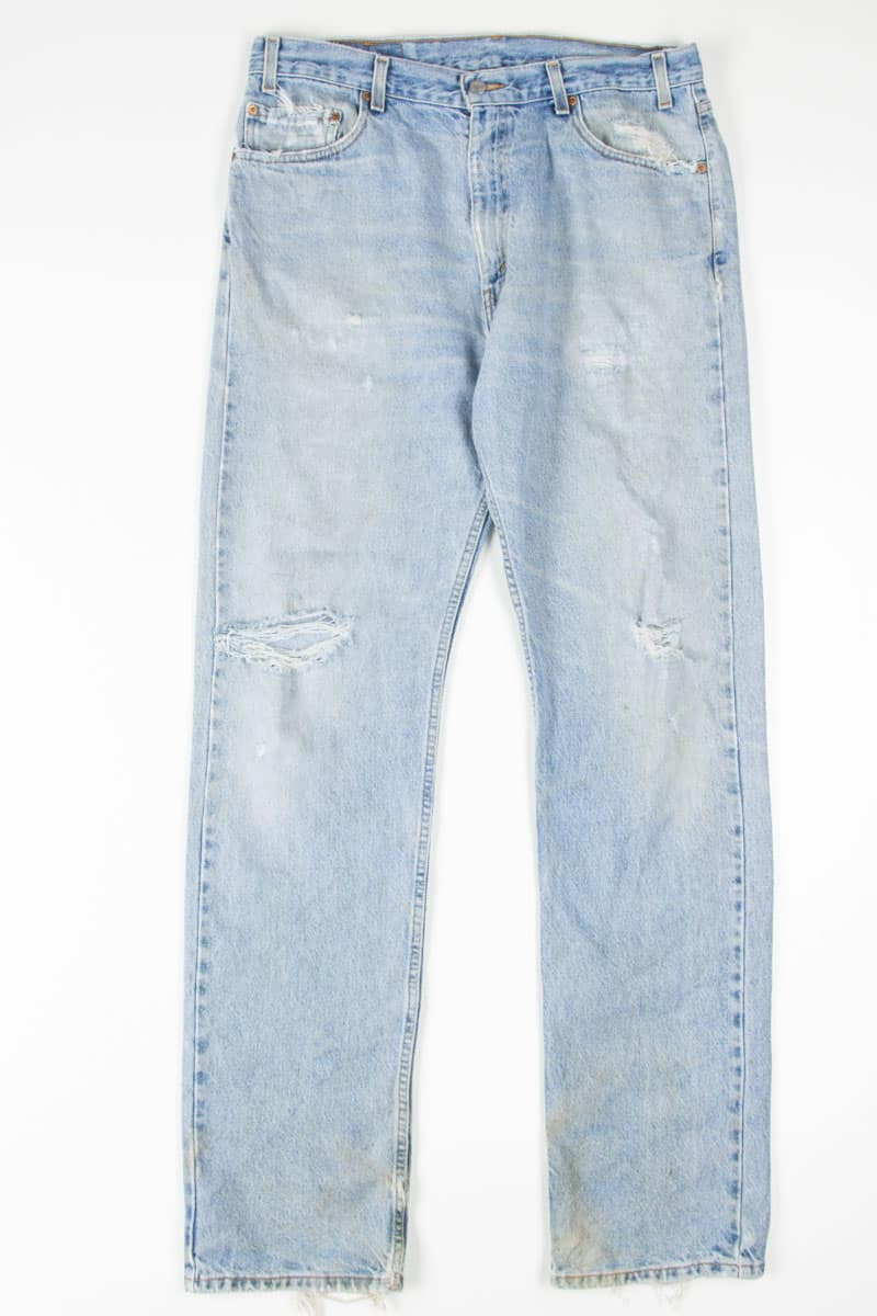 Distressed 505 Levi's Denim Jeans 574 (sz. 36W 36L)