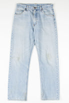 Distressed Wrangler Denim Jeans 610 (sz. 31W 32L)