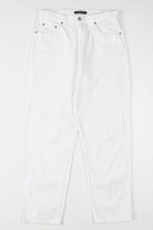 White High Waisted Denim Jeans 625 (sz. 10P)