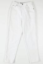 White High Waisted Denim Jeans 627 (sz. 8)