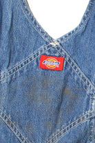 Vintage Medium Wash Dickies Carpenter Overall Shorts