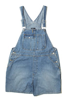 NY Jeans Denim Overall Shorts