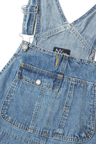 NY Jeans Denim Overall Shorts