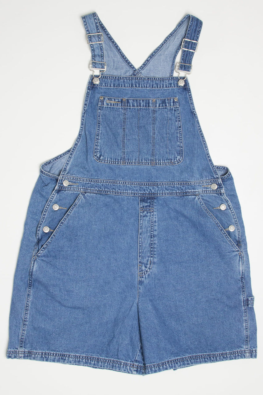 Gap Denim Overall Shorts