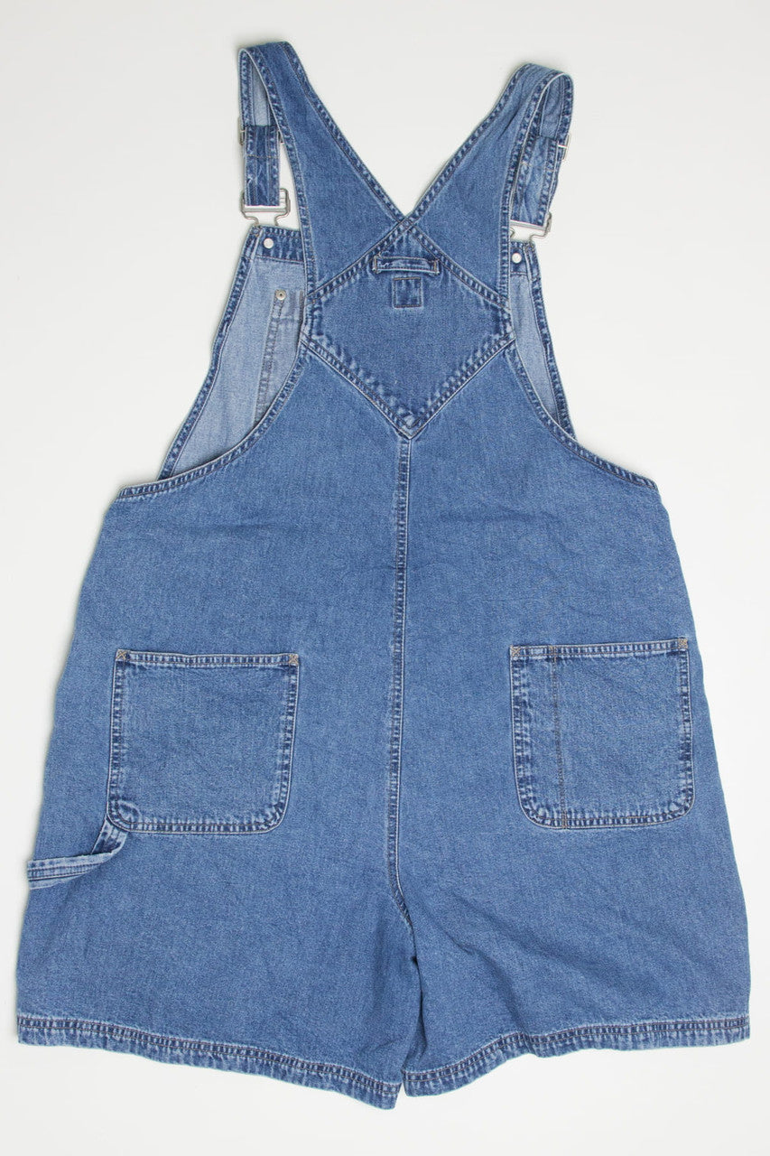 Gap Denim Overall Shorts