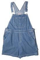 Vintage Bill Blass Carpenter Denim Overall Shorts (1990s)