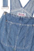 Vintage Bill Blass Carpenter Denim Overall Shorts (1990s)