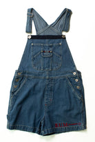 Vintage B.U.M. Equipment Denim Overall Shorts (1990s)