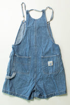 Vintage Pooh Garden Denim Overall Shorts (1990s)