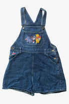 Vintage Pooh's Grand Little Garden Overall Shorts (1990s)