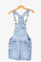Vintage l.e.i. Denim Overall Shorts (1990s)