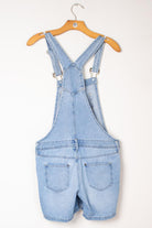 Vintage l.e.i. Denim Overall Shorts (1990s)