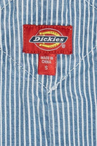 Vintage Dickies Hickory Stripe Denim Overall Shorts (2010s)