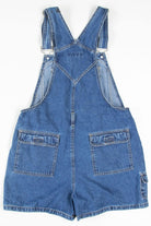 Cargo Pocket Denim Overall Shorts (sz. L)