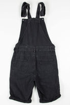 Black Denim Overall Shorts 197 (sz. Men's 30)
