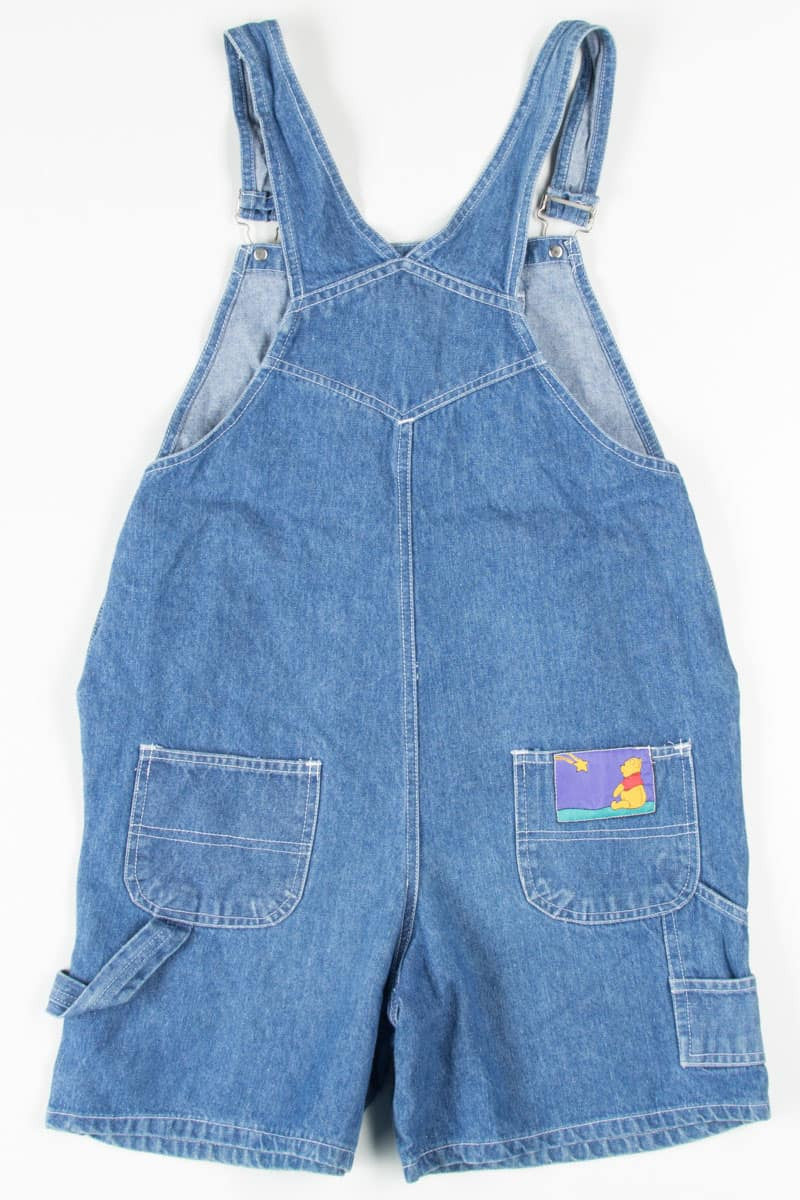 Pooh Patch Denim Overall Shorts 199 (sz. L)