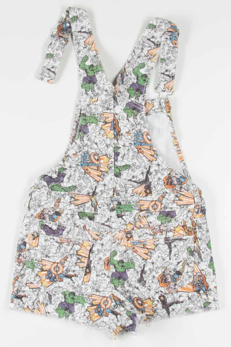 Marvel Her Universe Denim Overall Shorts 200 (sz. Med)
