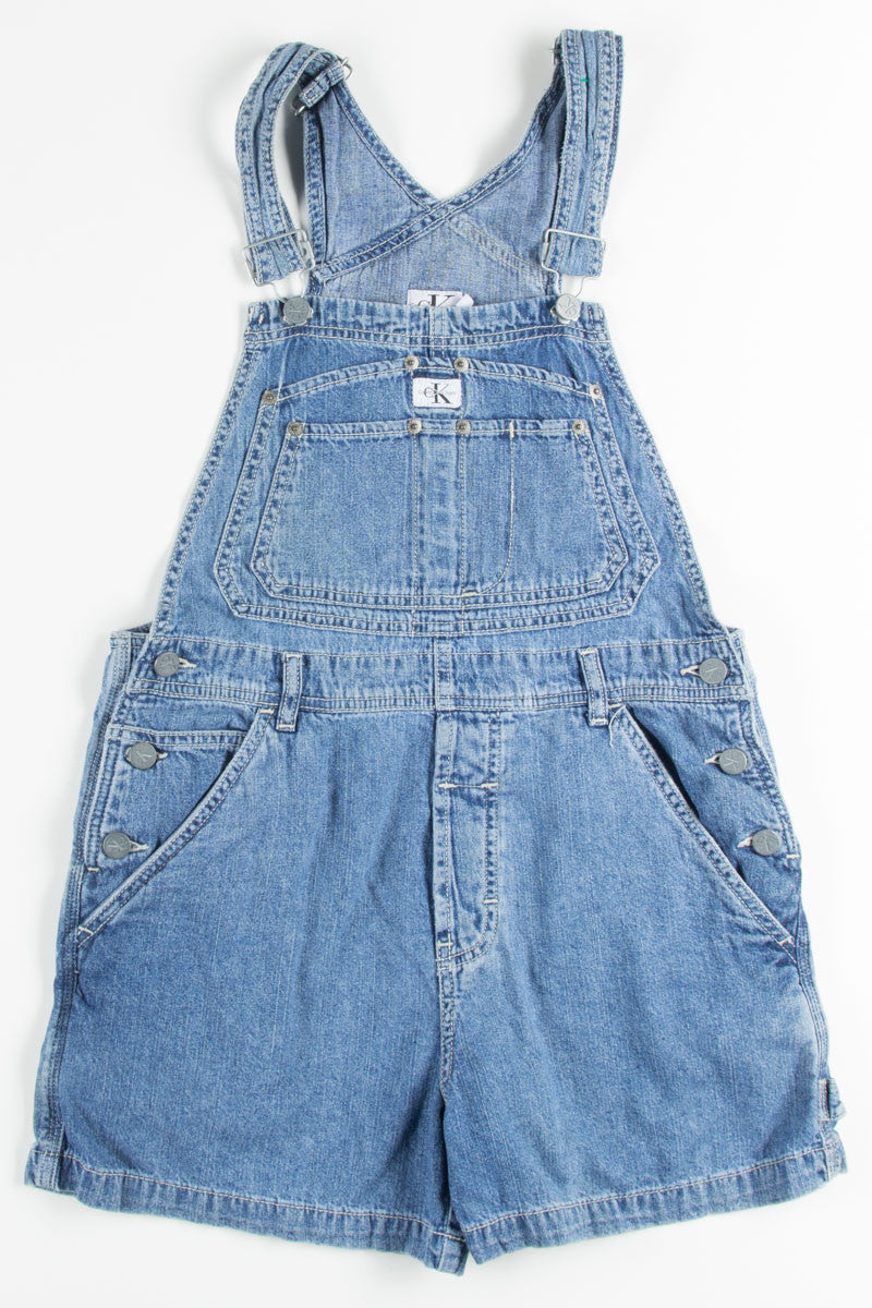 Calvin Klein Denim Overall Shorts (sz. S)