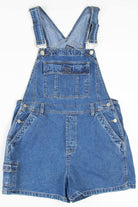 Cargo Pocket Denim Overall Shorts (sz. L)