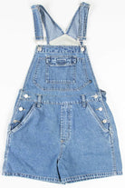 Denim Overall Shorts (sz. S)